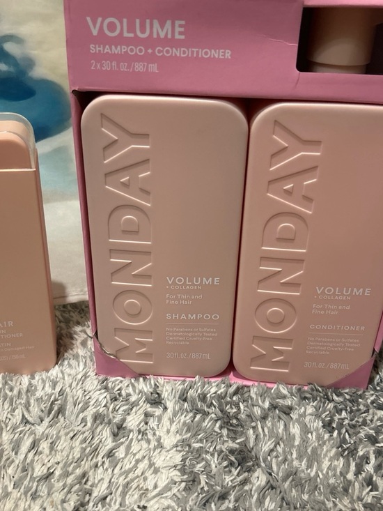 Monday Other - Volume Shampoo + Conditioner Set 3 items leave in conditioner also included 30oz